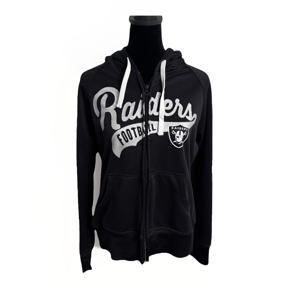 Raiders Women's Black Hoodie